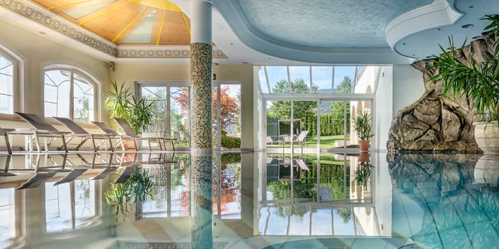 Adult only hotel v Dolomitech: polopenze plus, neomezený wellness a atrakce zdarma či se slevou