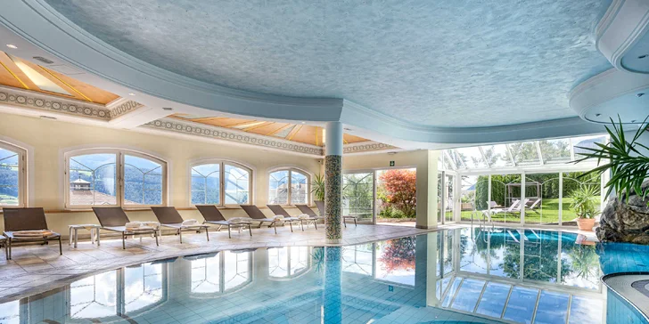 Adult only hotel v Dolomitech: polopenze plus, neomezený wellness a atrakce zdarma či se slevou
