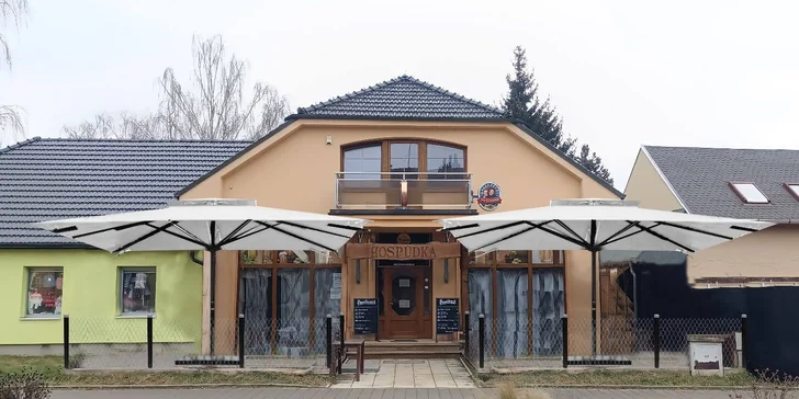Talíř plný žeber, křídel i steaků včetně příloh pro 2 nebo 4 lidi