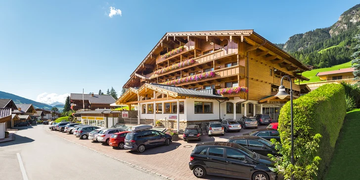 Relax i aktivní dovolená v Alpách: 4* hotel s polopenzí plus, neomezený wellness, karta výhod