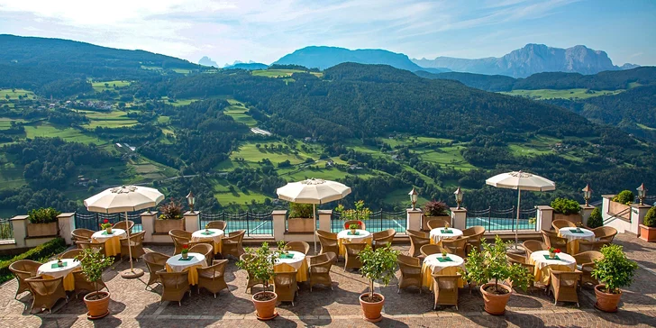 Horský hotel v Dolomitech: polopenze+, krásný wellness, atrakce zdarma či se slevou a božské výhledy