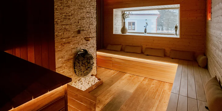 Privátní wellness balíčky: 75 nebo 150 min. vířivky a sauny pro 2 osoby