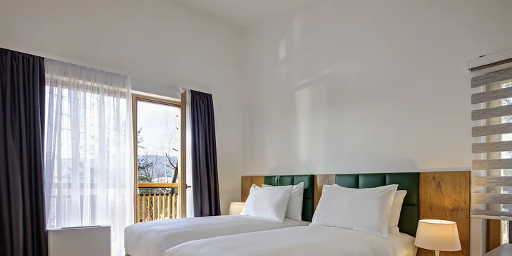 Spa resort uprostřed lesů u Sarajeva: snídaně, luxusní wellness i výhledy na známé hory