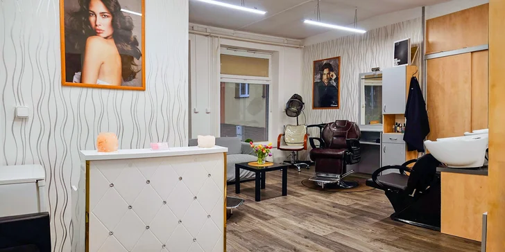 Barvení, zesvětlení, střih, styling, kúra i čištění Malibu C pro všechny délky vlasů