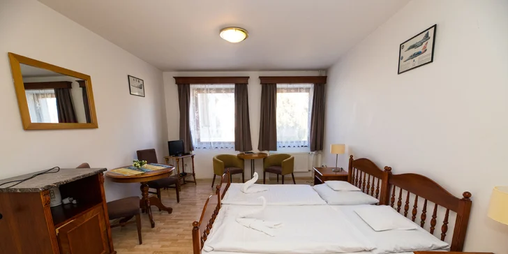 Pobyt v příjemném penzionu na náměstí v Čáslavi i se snídaní a saunou
