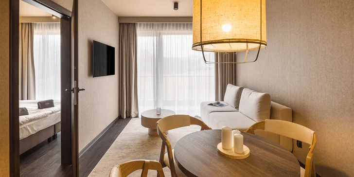 5* hotel v polských Krkonoších: snídaně nebo polopenze i vstup do wellness s termální vodou