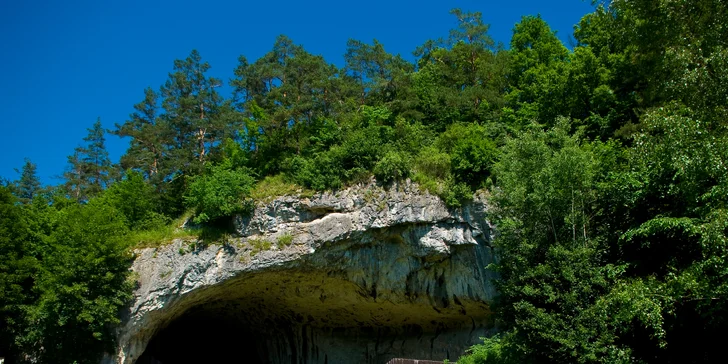Dovolená u Moravského krasu se snídaní i jednou večeří a zázemím pro 2 nenáročné turisty
