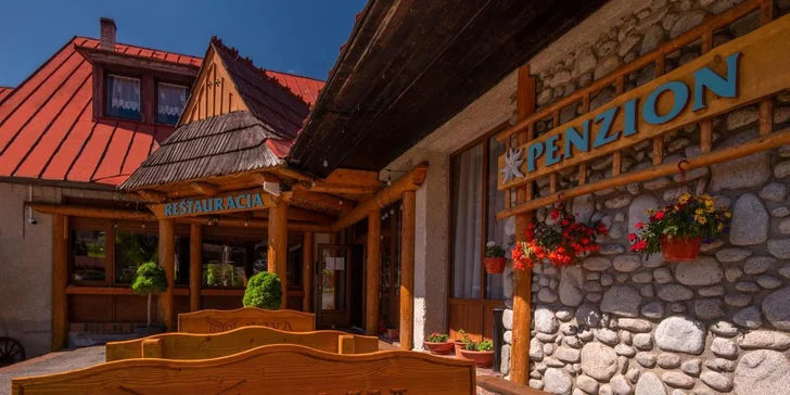 Dovolená pod Belianskými Tatrami se snídaní či polopenzí: krásná příroda i sauna