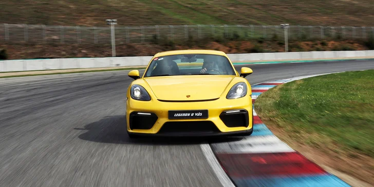 Porsche GT4 na závodním okruhu: spolujízda či řízení, 4 místa po celé ČR