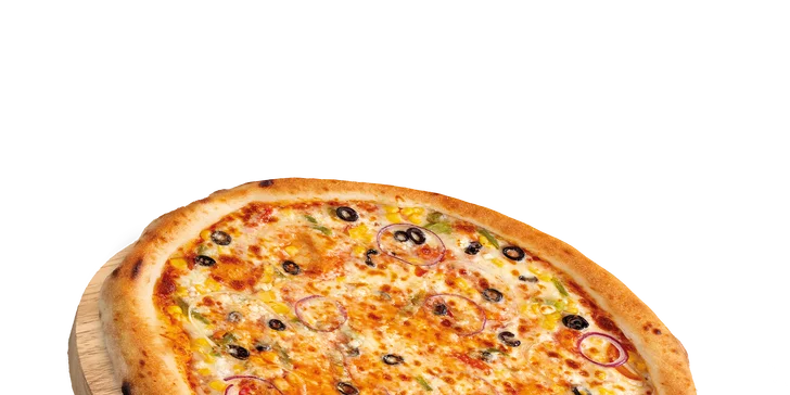 40cm pizza dle výběru, dip a osvěžující nápoj pro 1 nebo 2 osoby