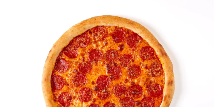 40cm pizza dle výběru, dip a osvěžující nápoj pro 1 nebo 2 osoby