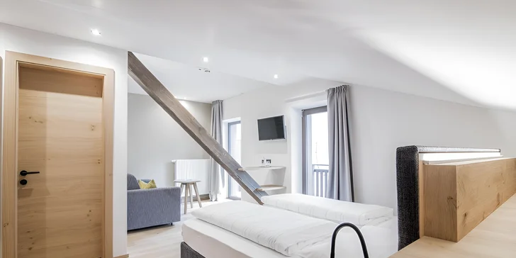 Aktivní dovolená i relax v italských Alpách: 4* hotel s polopenzí, wellness, karta výhod