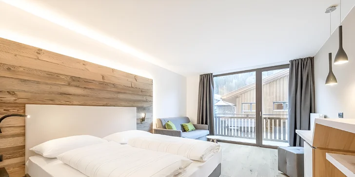 Aktivní dovolená i relax v italských Alpách: 4* hotel s polopenzí, wellness, karta výhod
