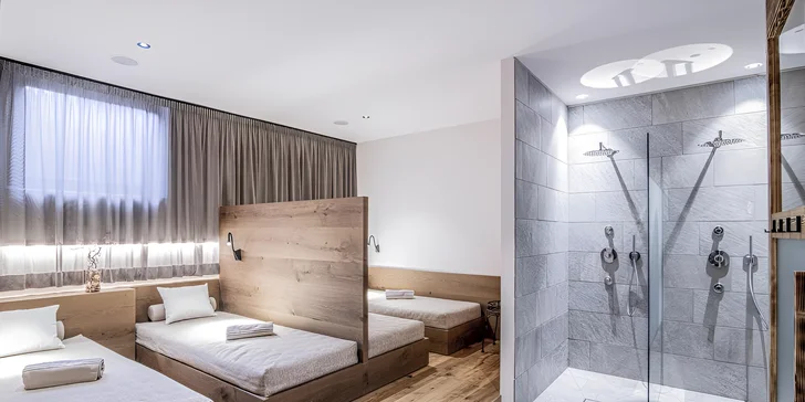 Aktivní dovolená i relax v italských Alpách: 4* hotel s polopenzí, wellness, karta výhod