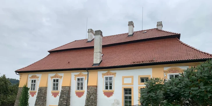 Pohádkový pobyt v barokním zámečku pro pár i rodinu