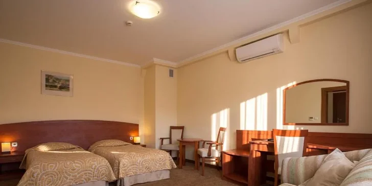Pobyt nedaleko lázní Krynica-Zdrój s jídlem a neomezeným wellness