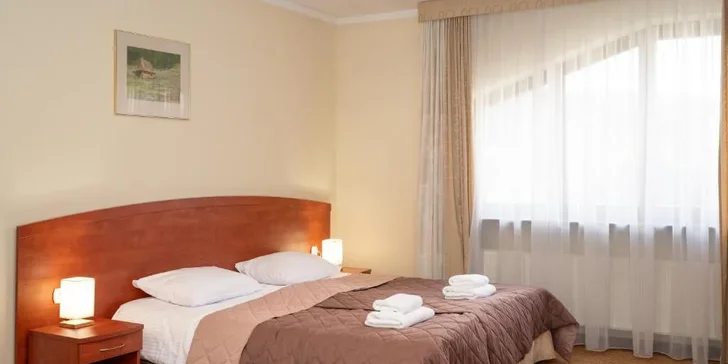 Pobyt nedaleko lázní Krynica-Zdrój s jídlem a neomezeným wellness