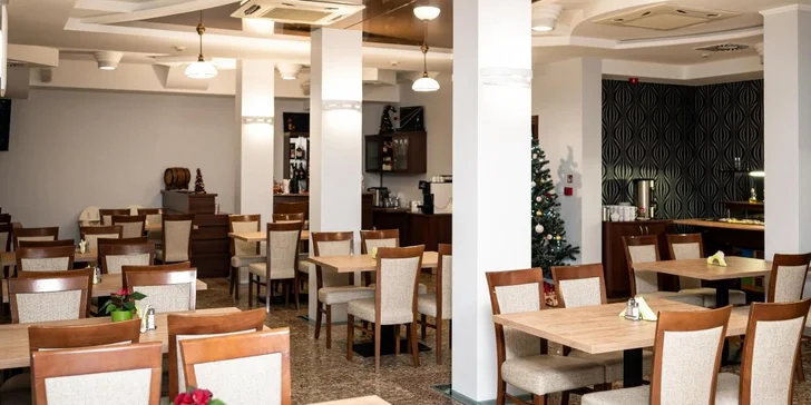 Pobyt nedaleko lázní Krynica-Zdrój s jídlem a neomezeným wellness