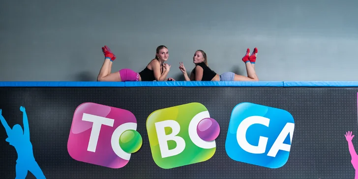Vstup do trampolínového parku Toboga JUMP! na 60, 90 nebo 120 min.