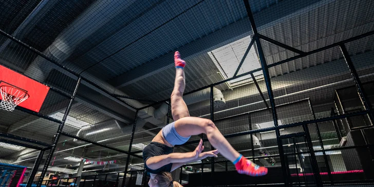 Vstup do trampolínového parku Toboga JUMP! na 60, 90 nebo 120 min.