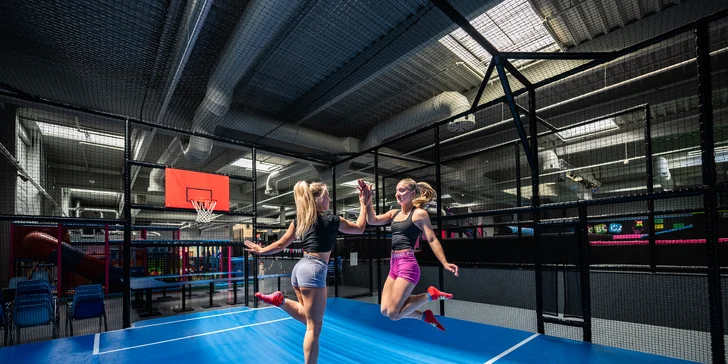 Vstup do trampolínového parku Toboga JUMP! na 60, 90 nebo 120 min.