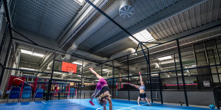 Vstup do trampolínového parku Toboga JUMP! na 60, 90 nebo 120 min.