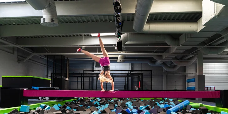 Vstup do trampolínového parku Toboga JUMP! na 60, 90 nebo 120 min.