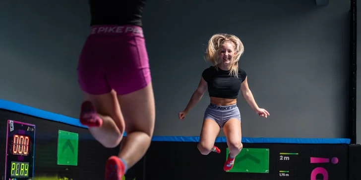 Vstup do trampolínového parku Toboga JUMP! na 60, 90 nebo 120 min.