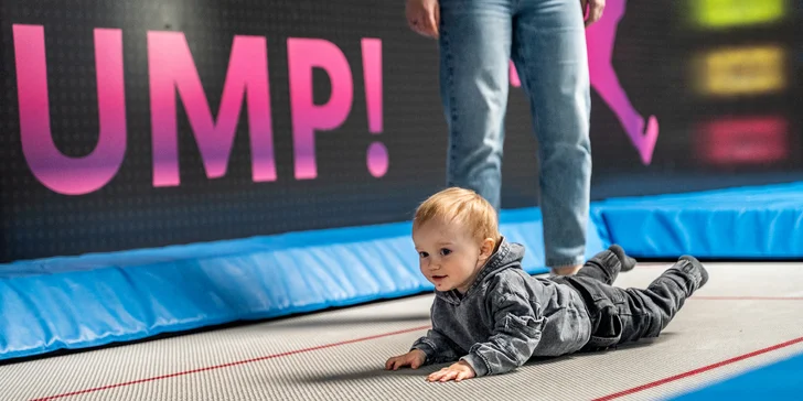 Vstup do trampolínového parku Toboga JUMP! na 60, 90 nebo 120 min.