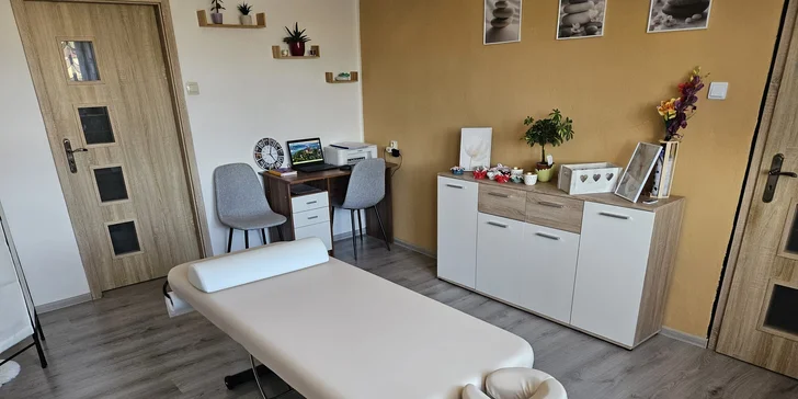 Úleva od bolesti svalů: regenerační masáže šíje a zad na 20 až 50 minut