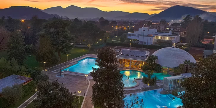 Itálie: 4* hotel vč. stravy a termálů, k dispozici i sauna, masáže či balneoterapie, vlastní doprava