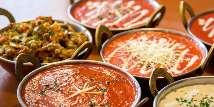 Nová indicko-nepálská restaurace: menu s předkrmem a hlavním chodem pro 2 osoby