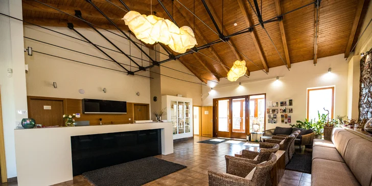 Luxusní 4* pobyt na Vysočině: polopenze, wellness, možnost masáží i VIP apartmá s jacuzzi