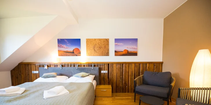 Luxusní 4* pobyt na Vysočině: polopenze, wellness, možnost masáží i VIP apartmá s jacuzzi