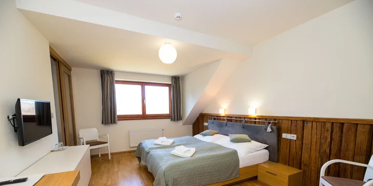 Luxusní 4* pobyt na Vysočině: polopenze, wellness, možnost masáží i VIP apartmá s jacuzzi