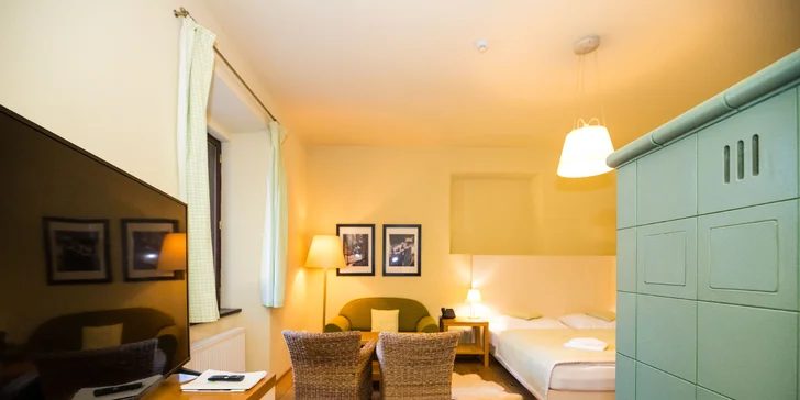 Luxusní 4* pobyt na Vysočině: polopenze, wellness, možnost masáží i VIP apartmá s jacuzzi