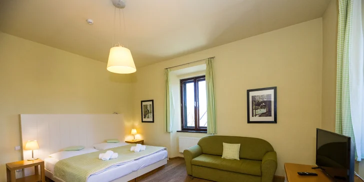 Luxusní 4* pobyt na Vysočině: polopenze, wellness, možnost masáží i VIP apartmá s jacuzzi