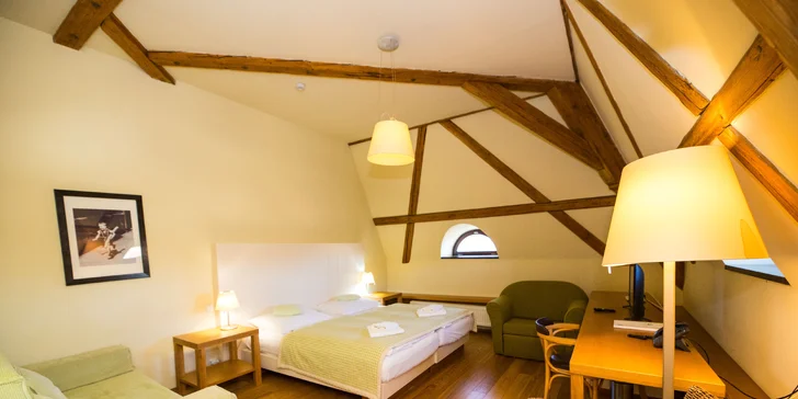 Luxusní 4* pobyt na Vysočině: polopenze, wellness, možnost masáží i VIP apartmá s jacuzzi