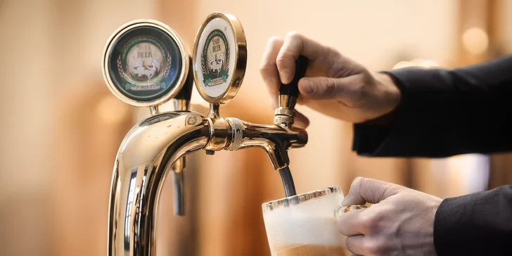 Zámecký odpočinek v Beer spa Beerland: pivní koupel pro 1 nebo 2 osoby a kosmetika