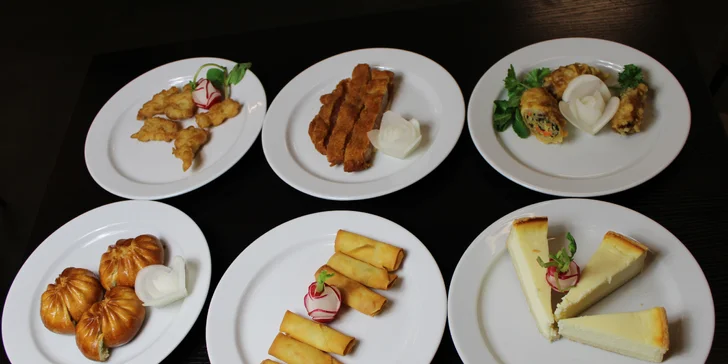 2hod. all you can eat výběrem z menu plné asijských specialit v centru Prahy