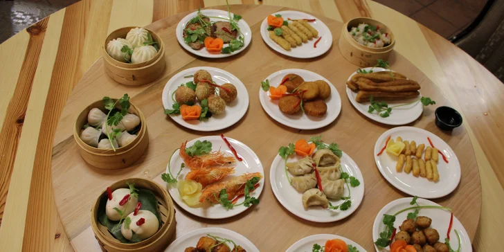 2hod. all you can eat výběrem z menu plné asijských specialit v centru Prahy