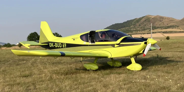 Pilotem na zkoušku: 20-60 minut letu nad krajinou Krušných hor a Č. středohoří