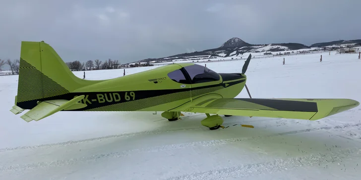 Pilotem na zkoušku: 20-60 minut letu nad krajinou Krušných hor a Č. středohoří
