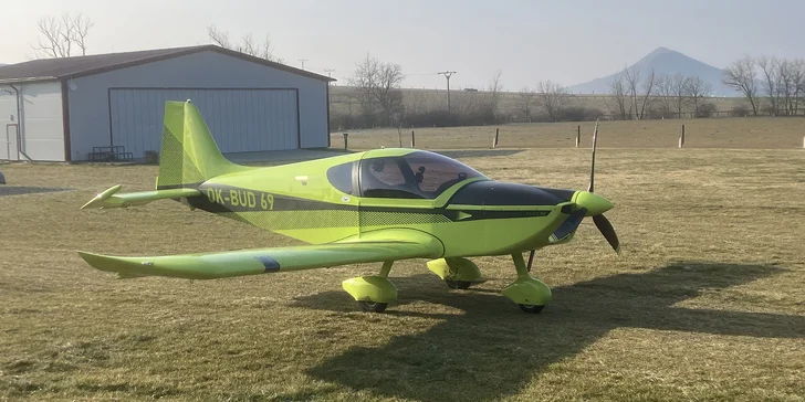 Pilotem na zkoušku: 20-60 minut letu nad krajinou Krušných hor a Č. středohoří
