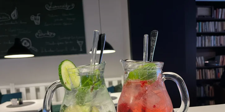 Domácí limonáda podle výběru z 6 druhů pro 1 nebo 2 osoby