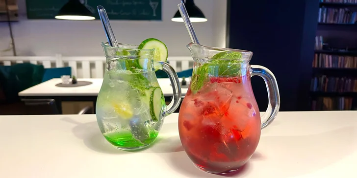 Domácí limonáda podle výběru z 6 druhů pro 1 nebo 2 osoby