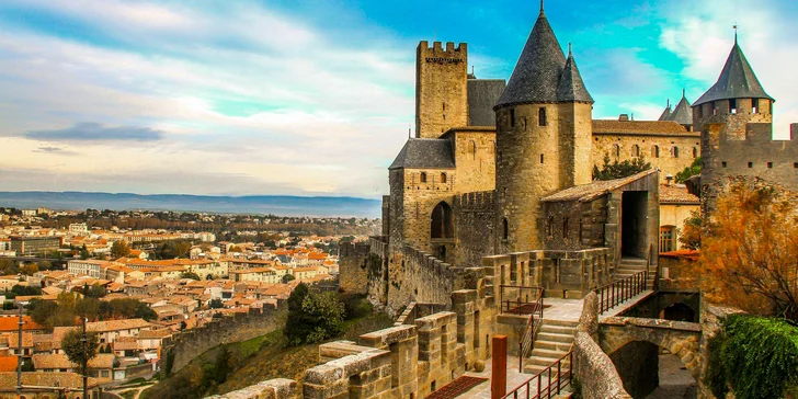 9denní zájezd do Carcassonne a za perlami jižní Francie s ubytováním a snídaní