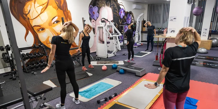 Dámské fitness Jako proutek: vstupy, permanentka i skupinová lekce