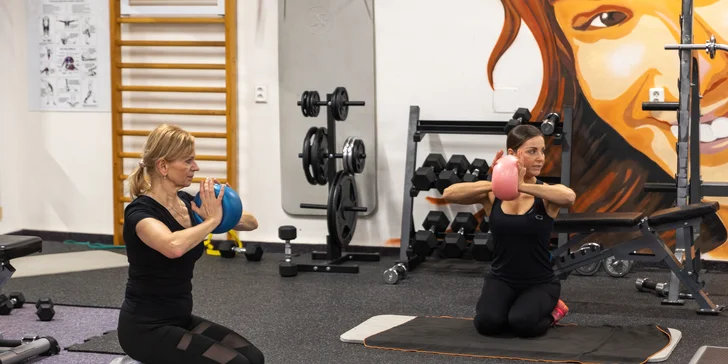Dámské fitness Jako proutek: vstupy, permanentka i skupinová lekce