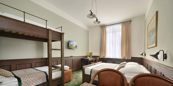 Pobyt v Hluboké nad Vltavou s polopenzí i wellness: hotel pod zámkem v blízkosti golfu